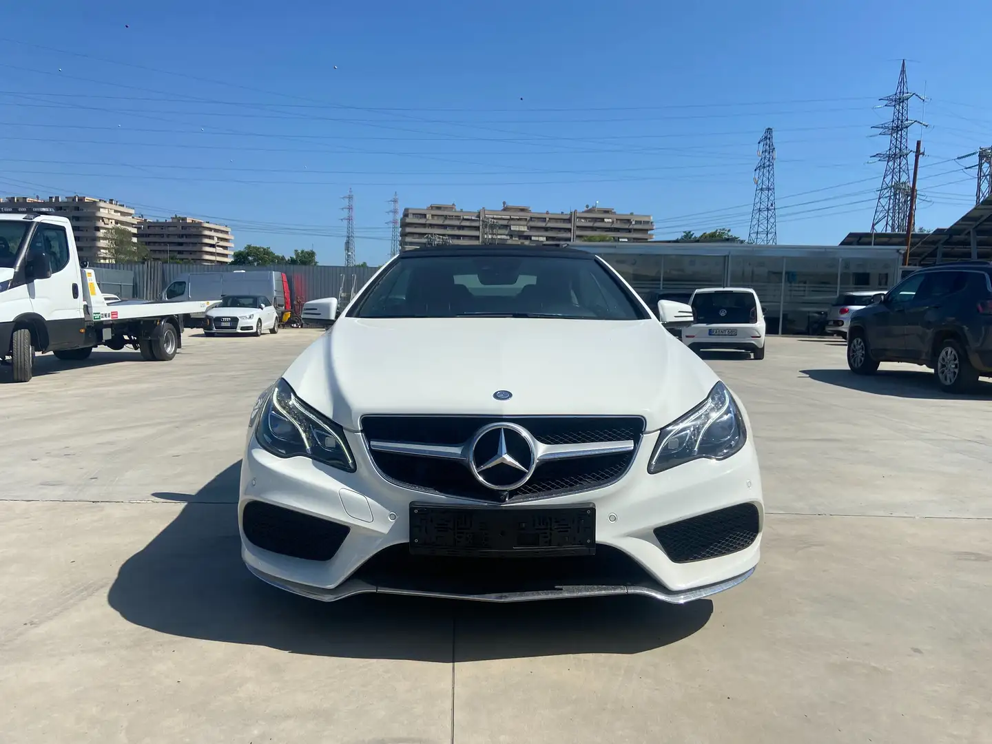 Mercedes-Benz E 350 E Cabrio 350 d (bt) Premium 258cv auto E6 FULL Bianco - 2