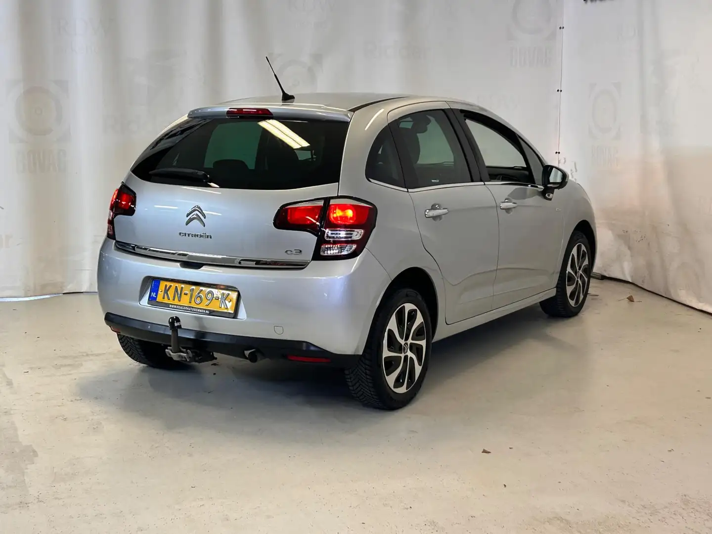 Citroen C3 1.6 BlueHDi Exclusive|TREKHAAK|VELGEN|AIRCO|APK01- Grijs - 2