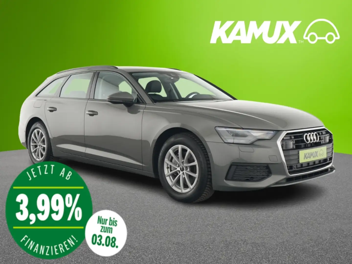 Audi A6 40TDI Avant S-Tronic+LED+NAVI+PDC+TEMPO+LEDER Szary - 1