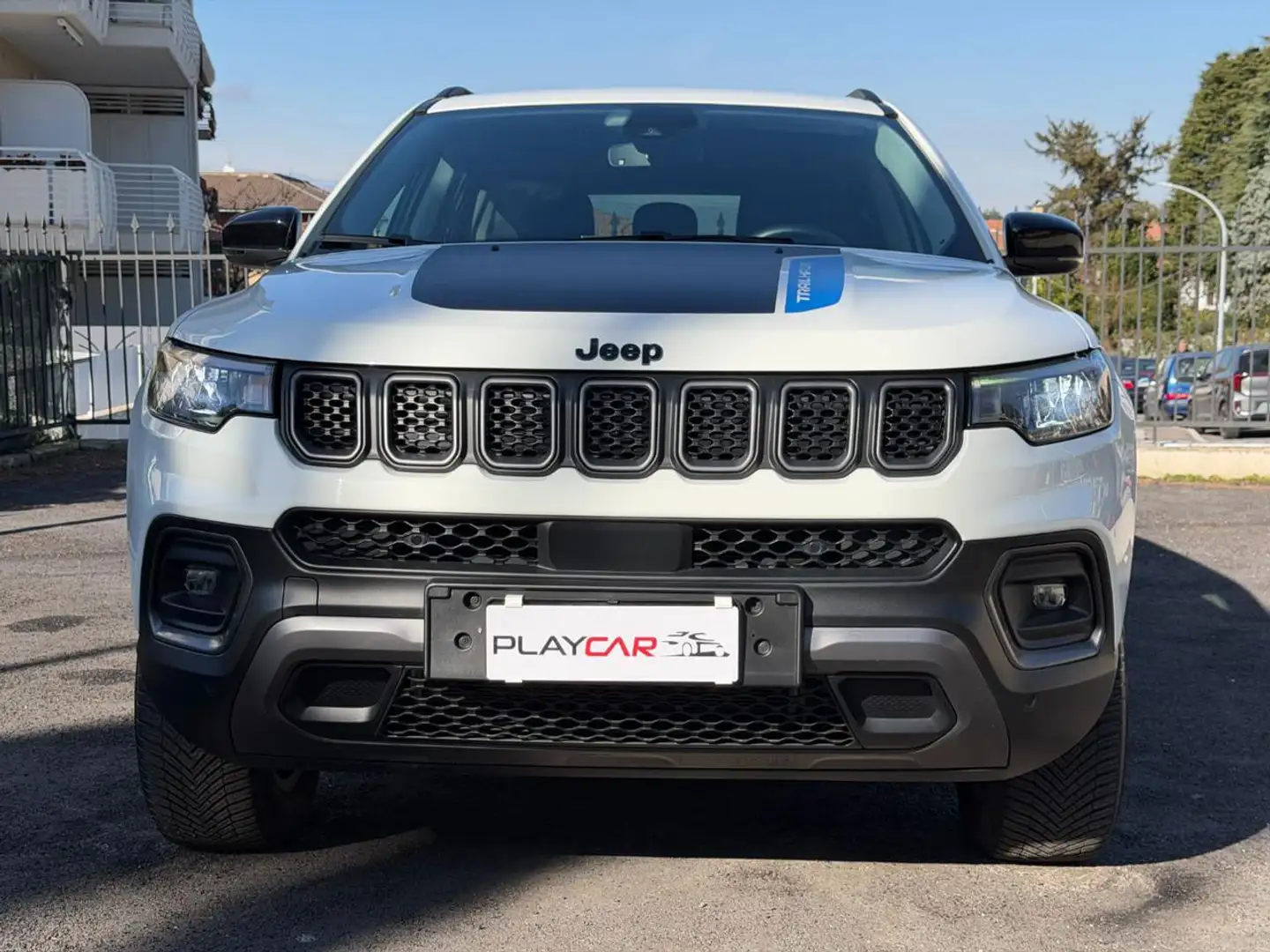 Jeep Compass 1.3 TURBO T4 240 CV PHEV AT6 4XE TRAILHAWK!!! Blanc - 2