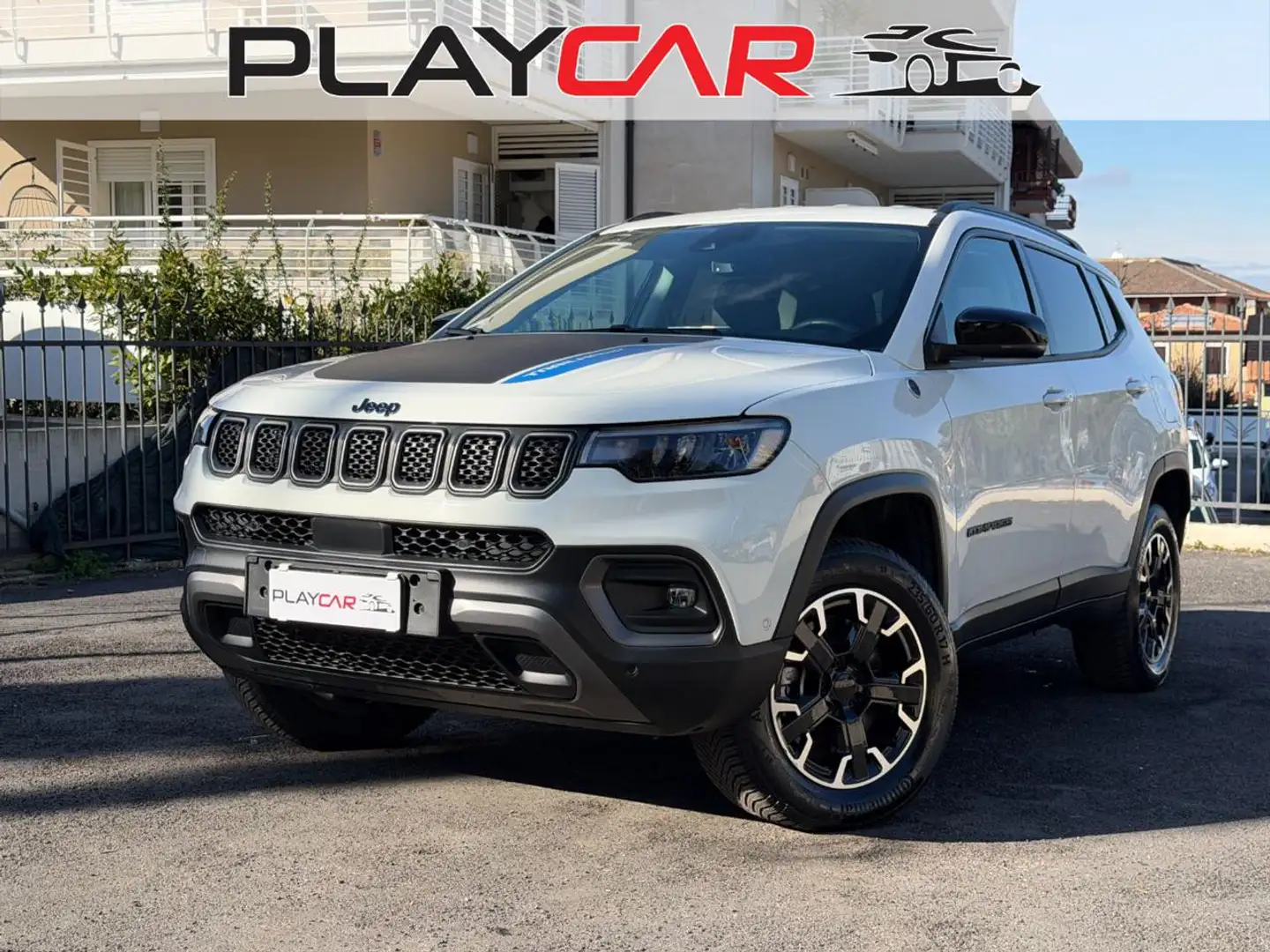 Jeep Compass 1.3 TURBO T4 240 CV PHEV AT6 4XE TRAILHAWK!!! Blanc - 1