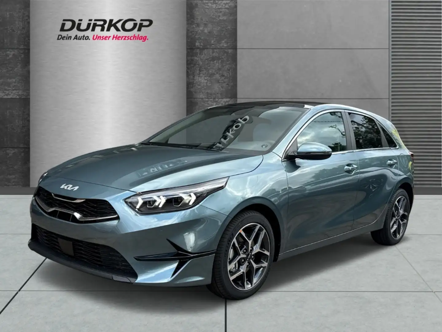 Kia Ceed / cee'd Platinum Edition 1.4 T-GDI DCT7  Navi Leder  Memor Gris - 1