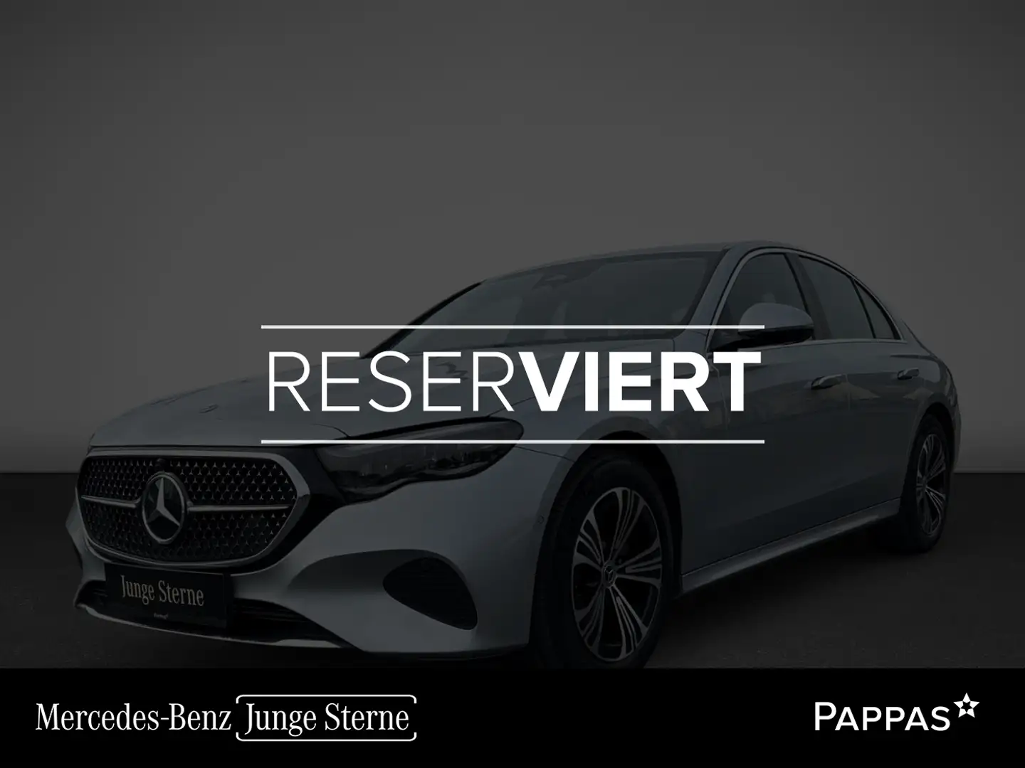 Mercedes-Benz E 220 d Limousine LED PTS Distr Airm Cam SHZ Silber - 1