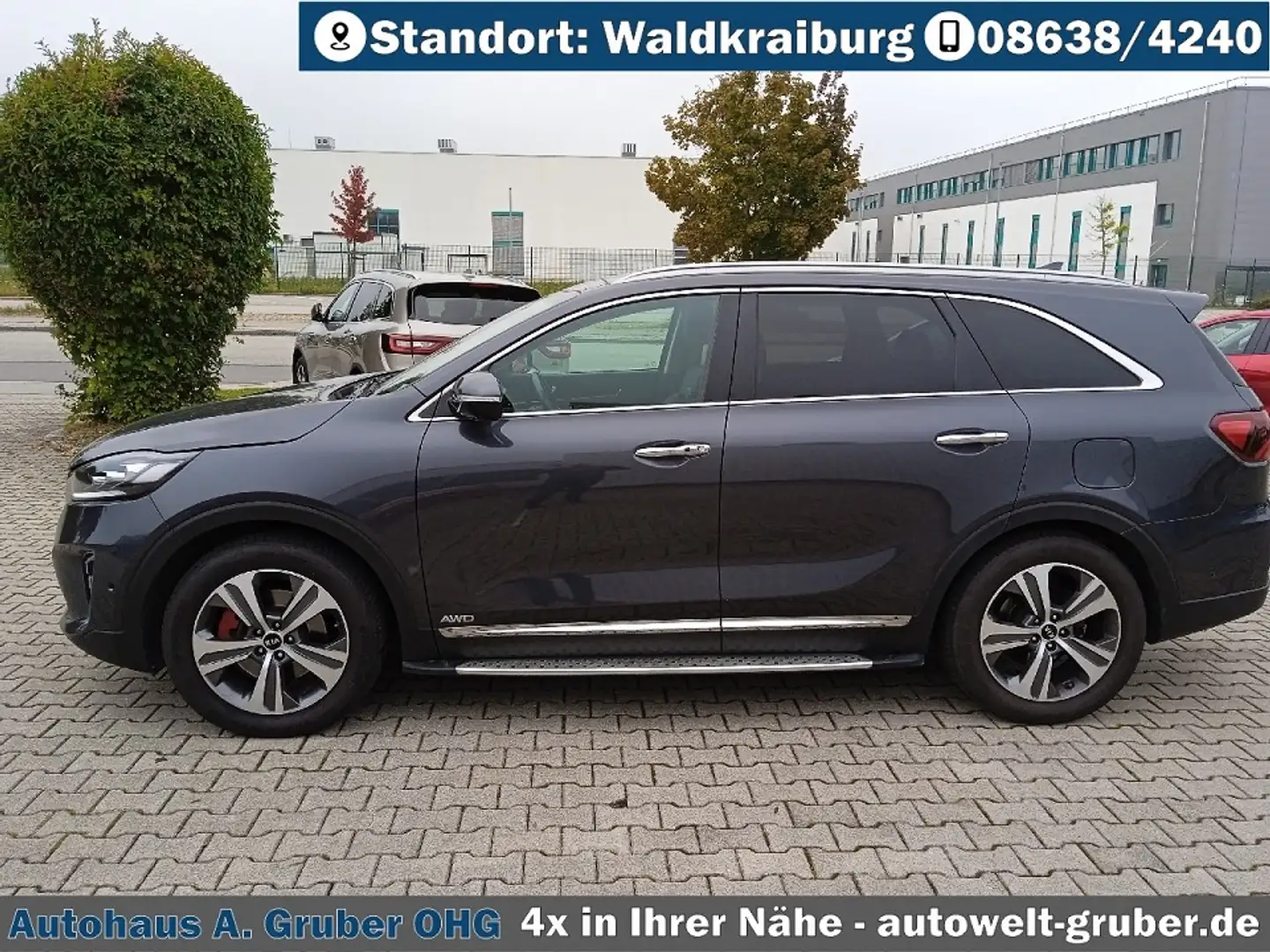 Kia Sorento GT LINE 4WD+Leder+Navi+Kamera+19+AHK Gris - 2