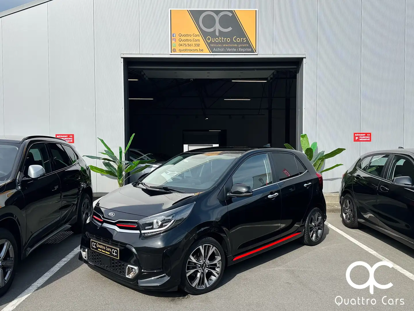 Kia Picanto 1.0i GT Line - 16.000kms - Garantie 2028 Noir - 1