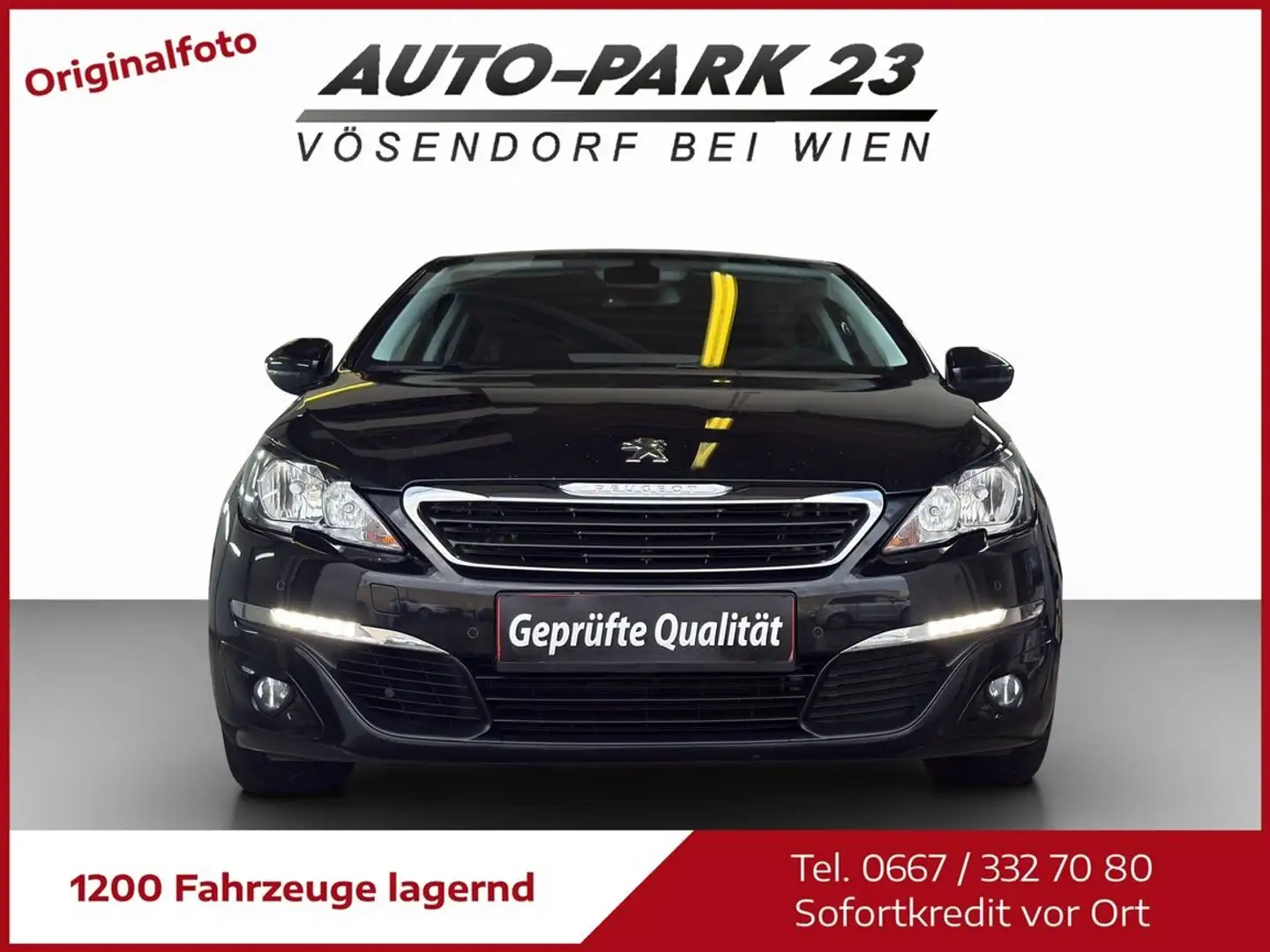 Peugeot 308 SW 1.6 Blue-HDI***NAVI**NUR130.000KM*MOD2017 Schwarz - 1