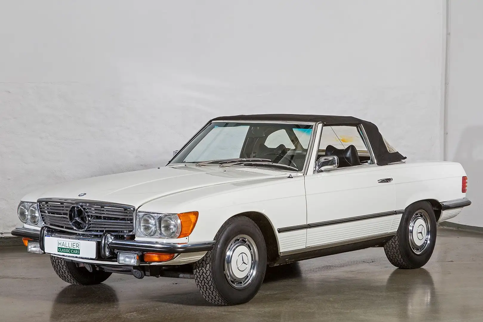 Mercedes-Benz 350 SL 4.5, frühes schönes Modell mit wenig KM Wit - 1