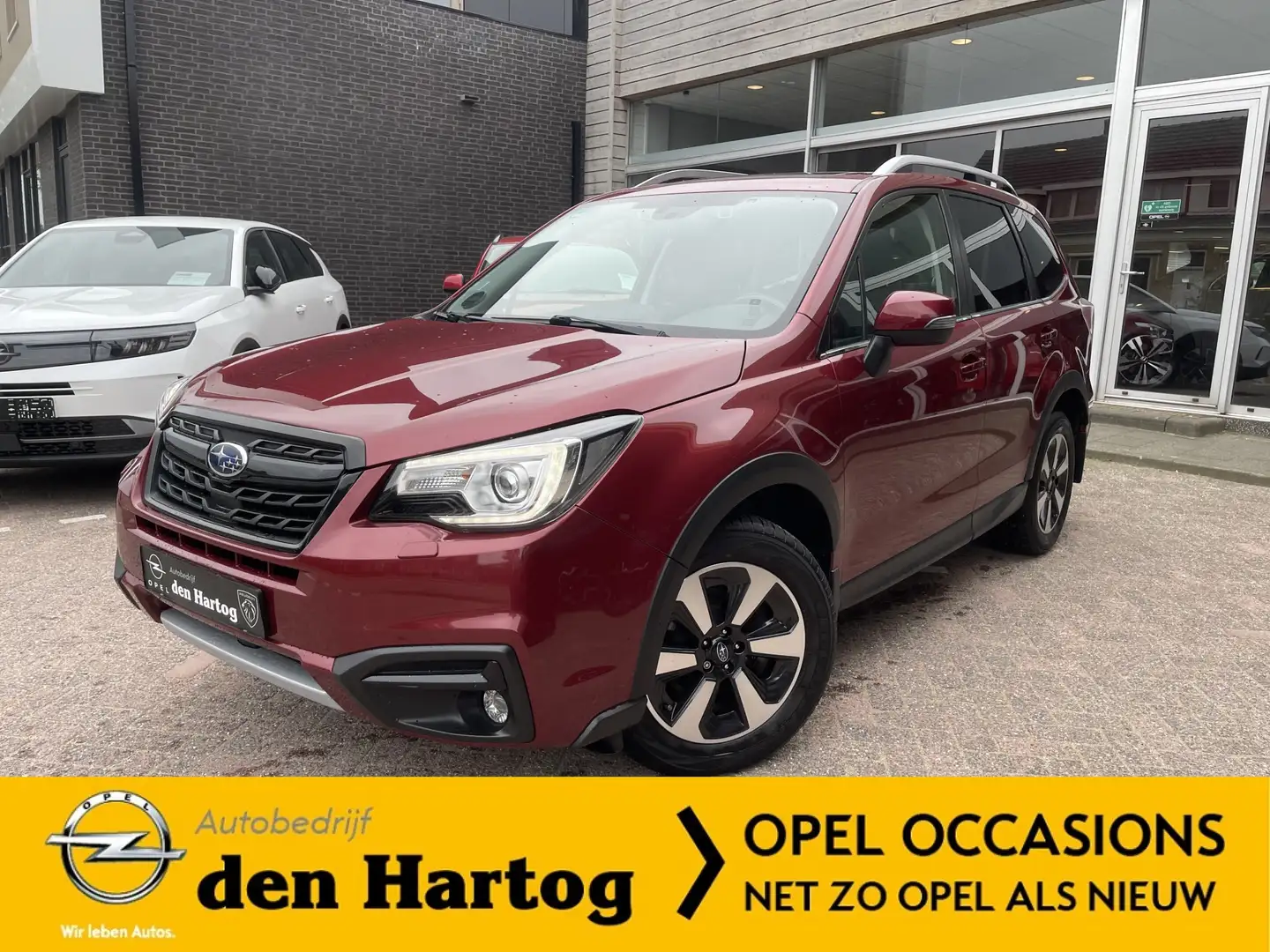 Subaru Forester 2.0 Premium Trekhaak/Schuifdak/Camera/Stoelverwarm Rood - 1