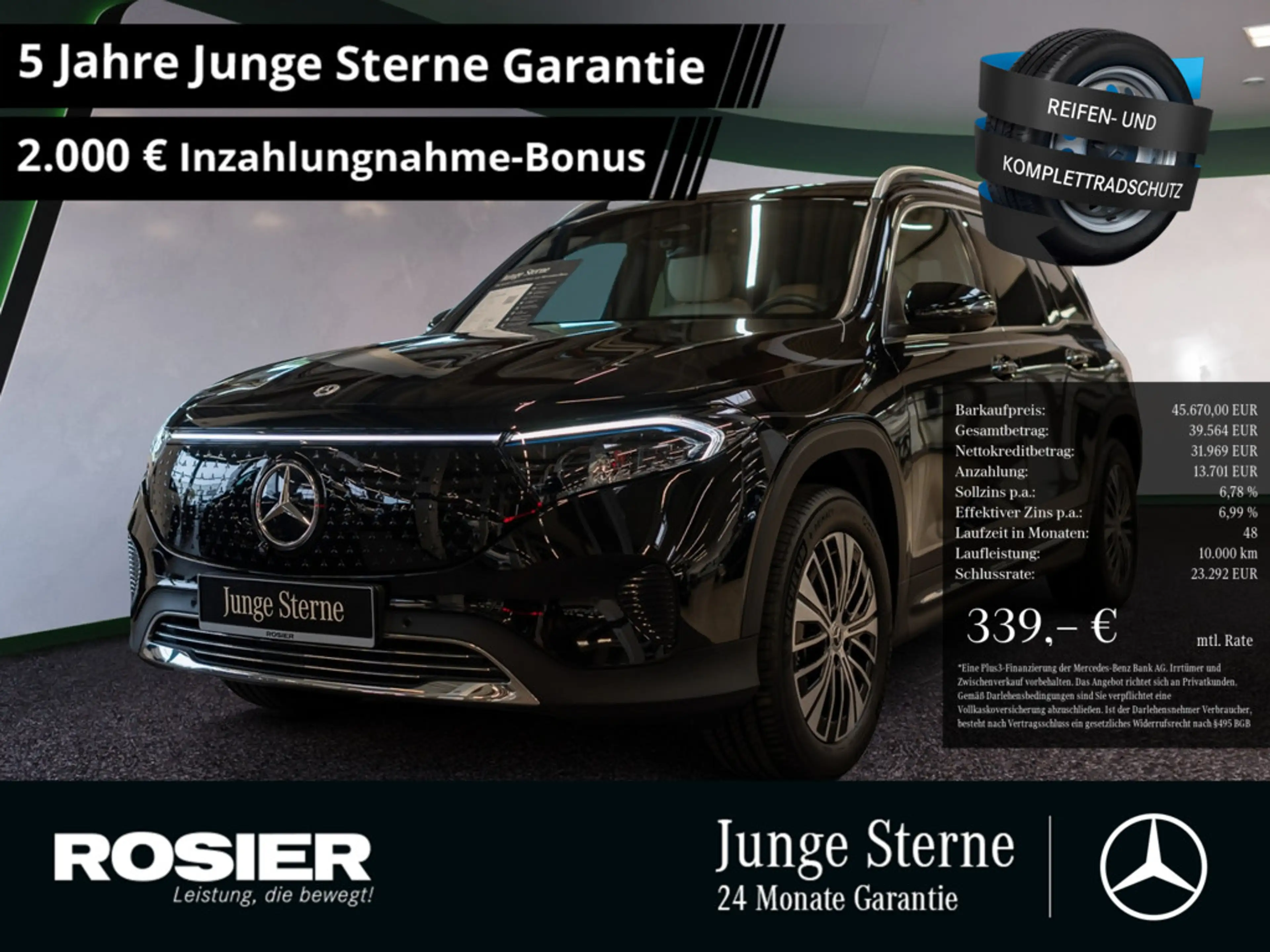 Mercedes-Benz EQB 350 4M Progressive Advanced+ 7-Sitzer ACC