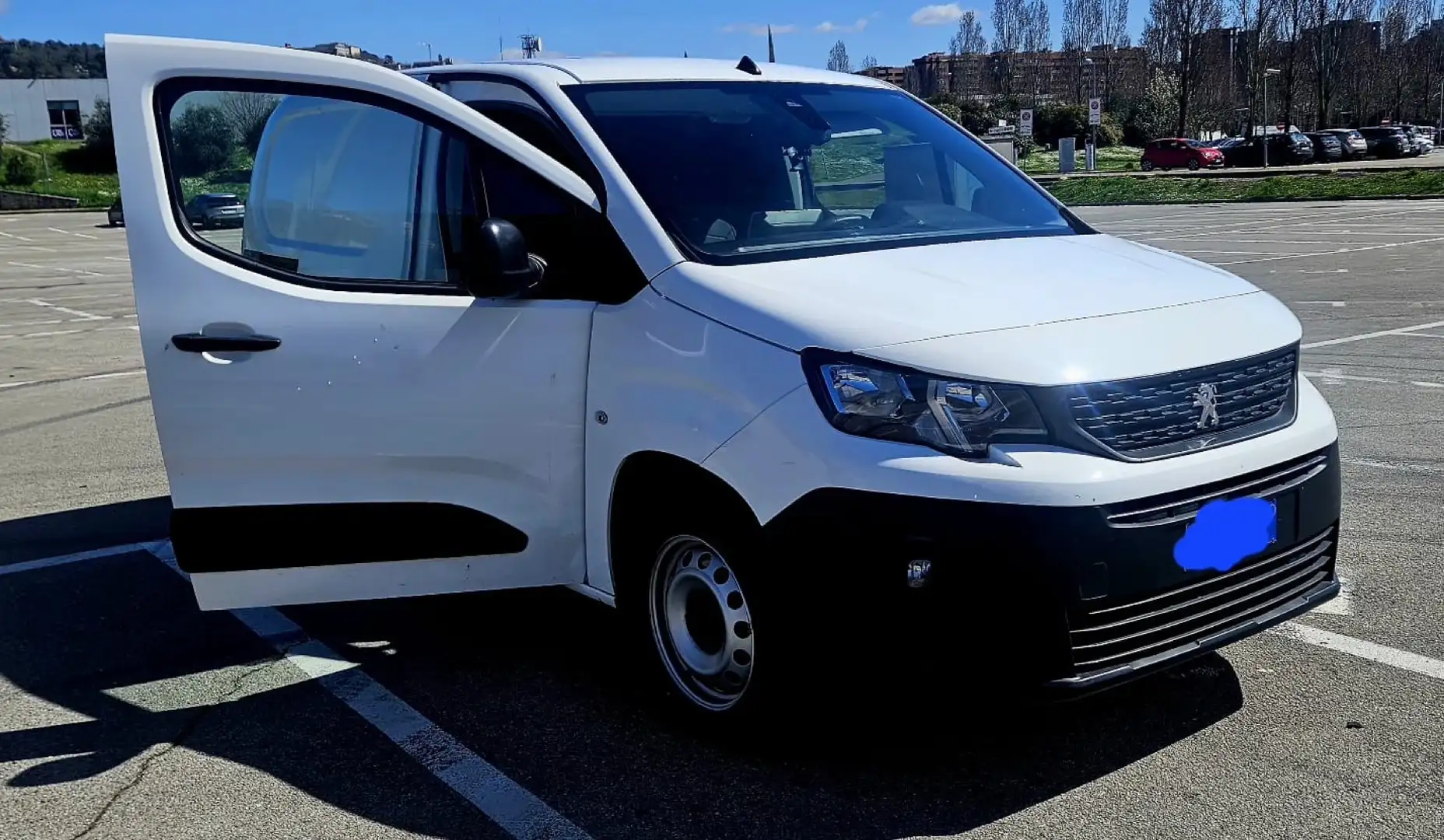 Peugeot Partner 1.5 BlueHDi 100 L1 EHZ S&S Asphalt Bianco - 1