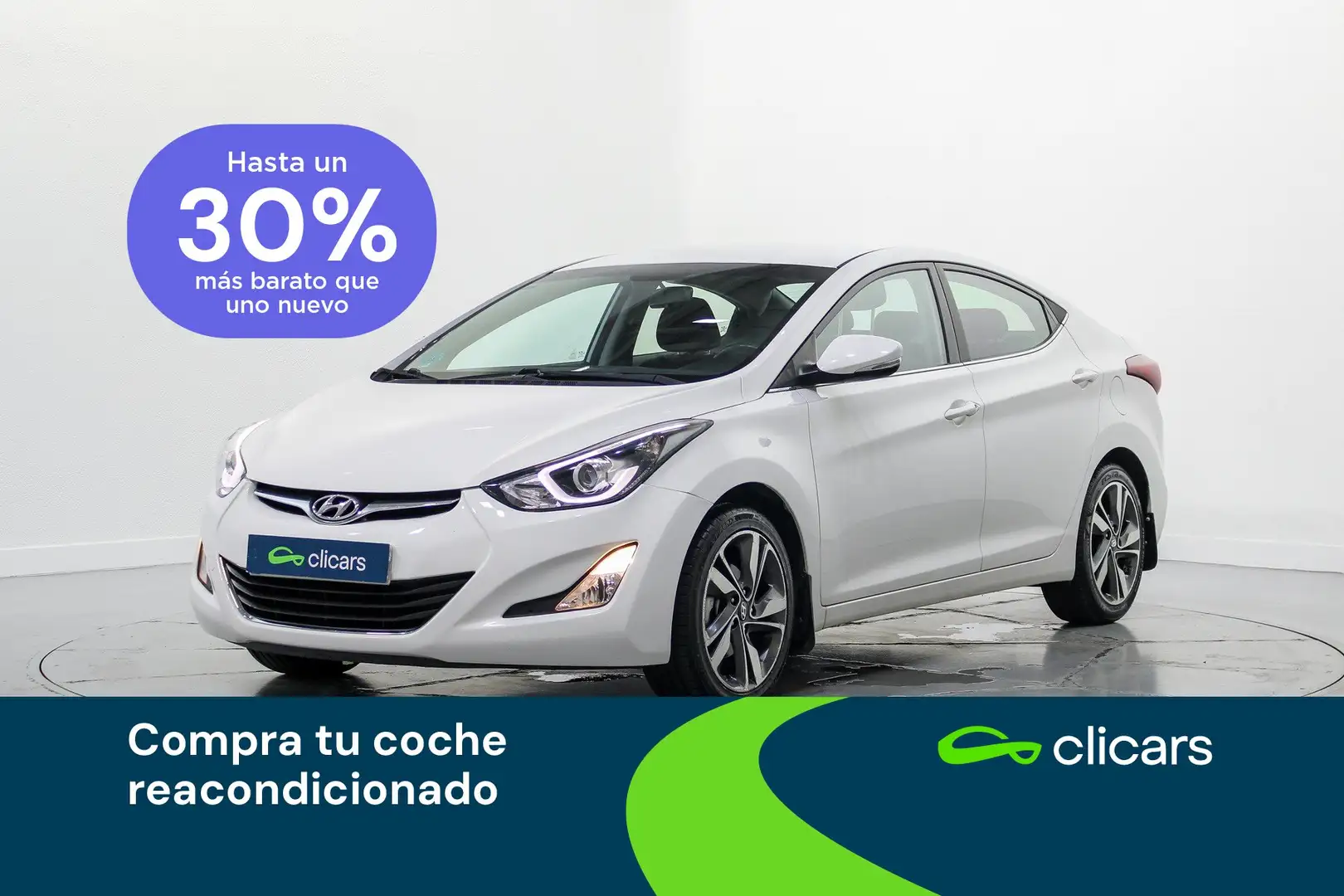 Hyundai ELANTRA 1.6i Tecno Alb - 1