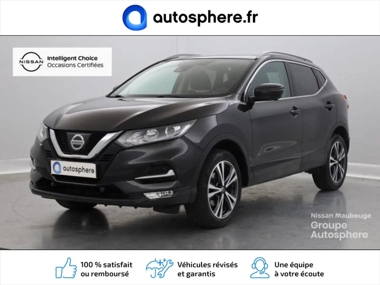 Nissan Qashqai 1.5 dCi 110ch N-Connecta + Pack Design + Roue de s - 1