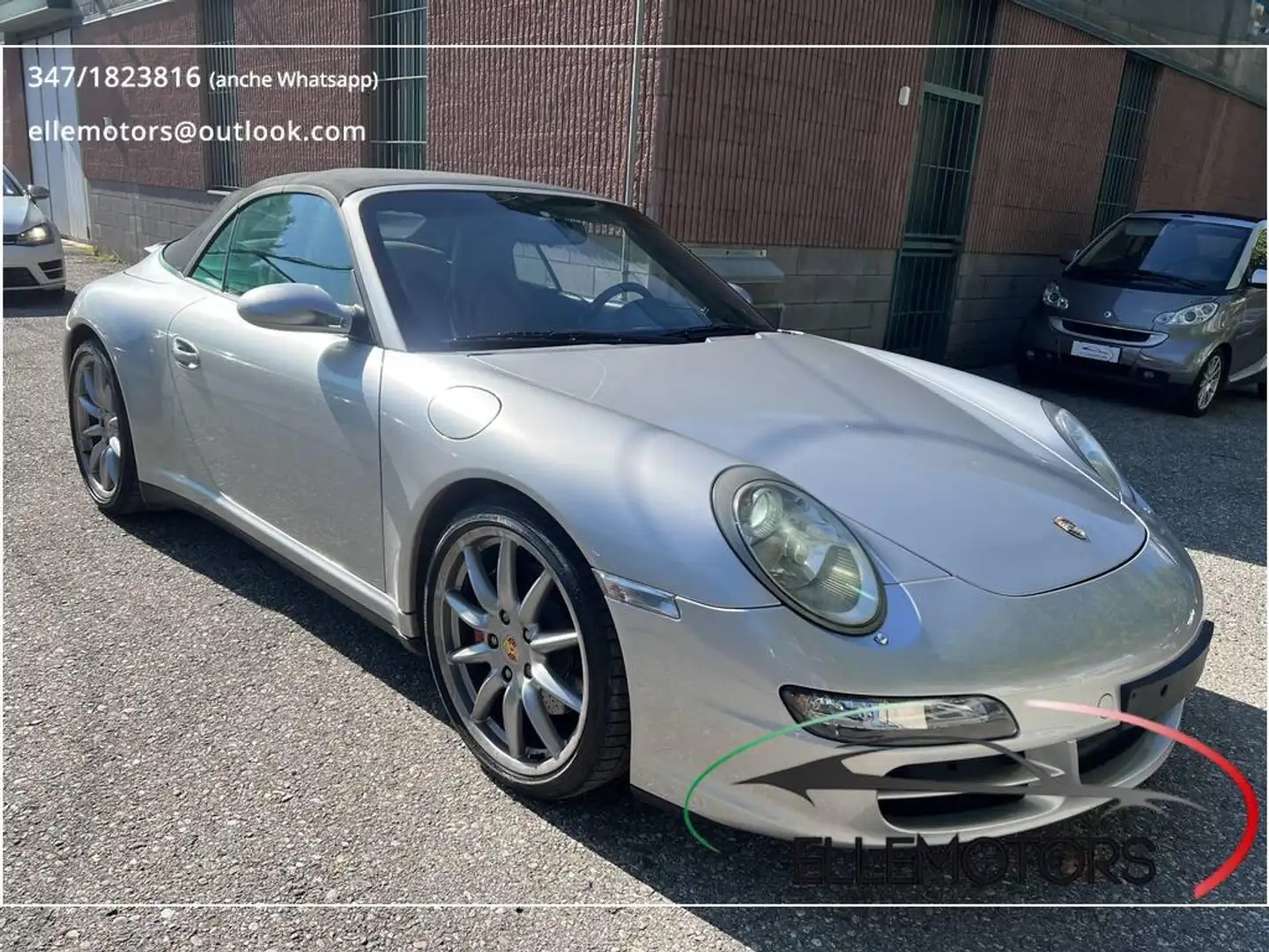 Porsche 911 911 Cabrio 3.8 Carrera 4S Silber - 2