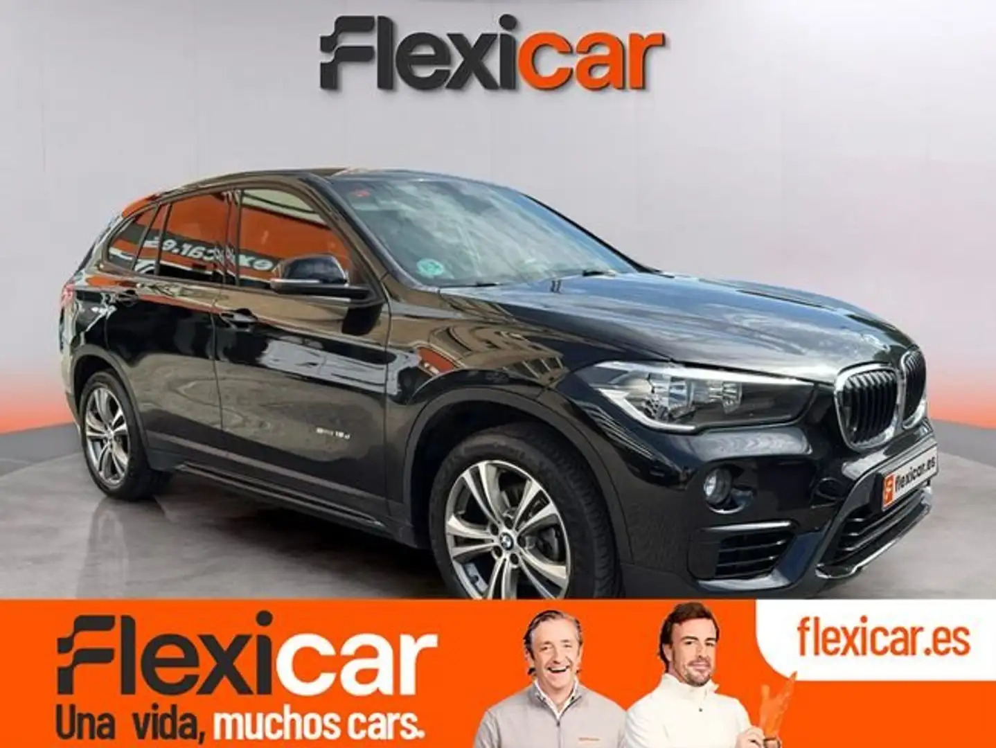 BMW X1 sDrive 16d Negro - 1