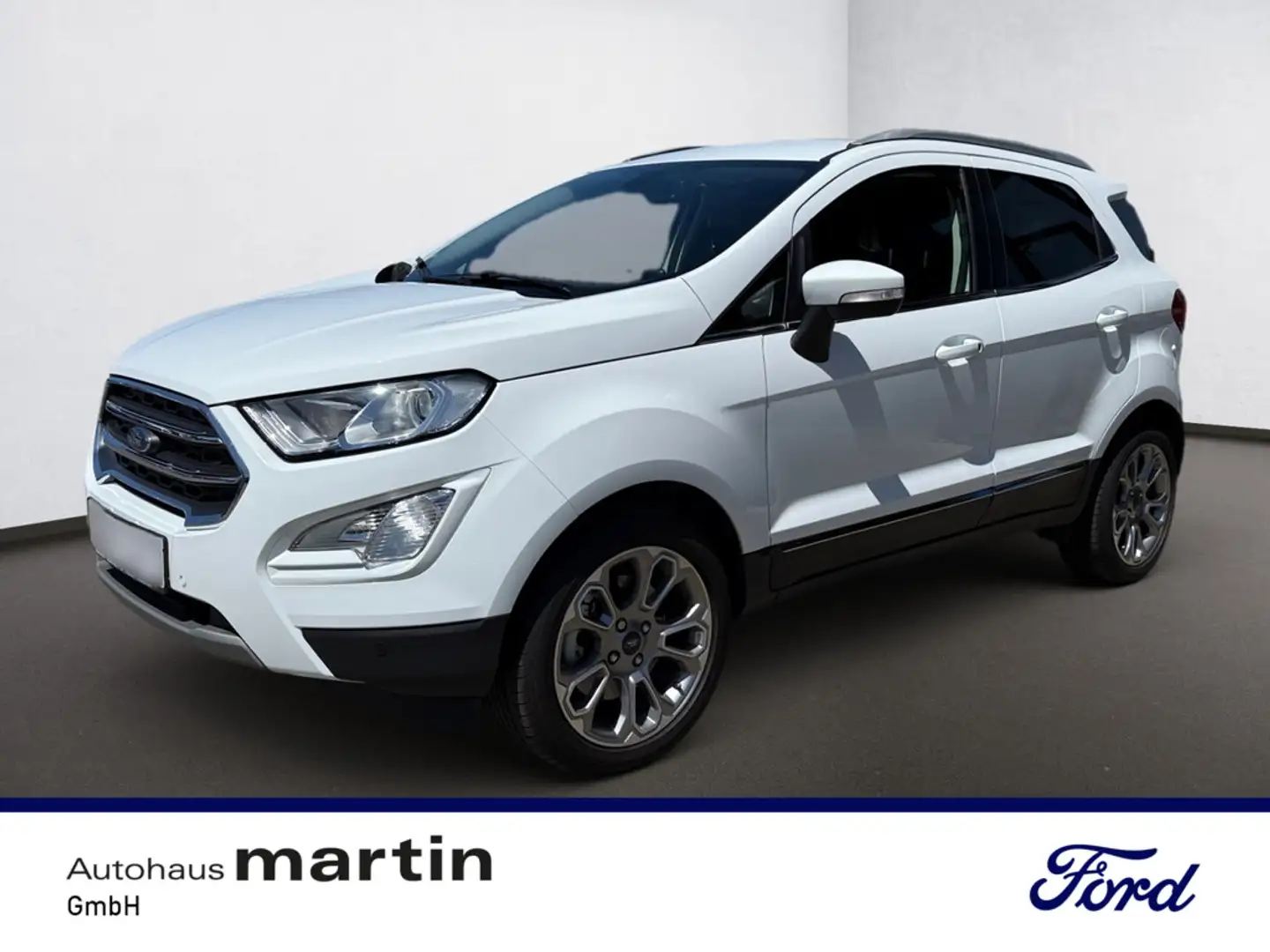 Ford EcoSport 1.0 EcoBoost Titanium Start/Stopp Weiß - 1