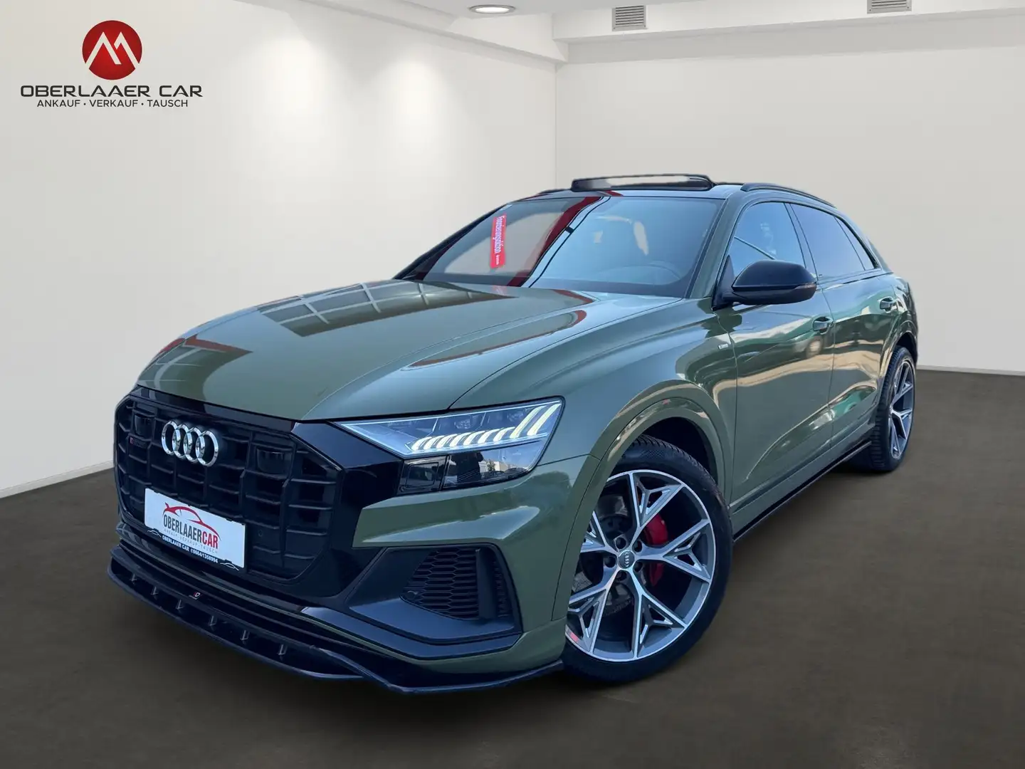 Audi Q8 Q8 50 MHEV quattro Tiptronic |SQ8 Umbau | Panorama Grün - 1