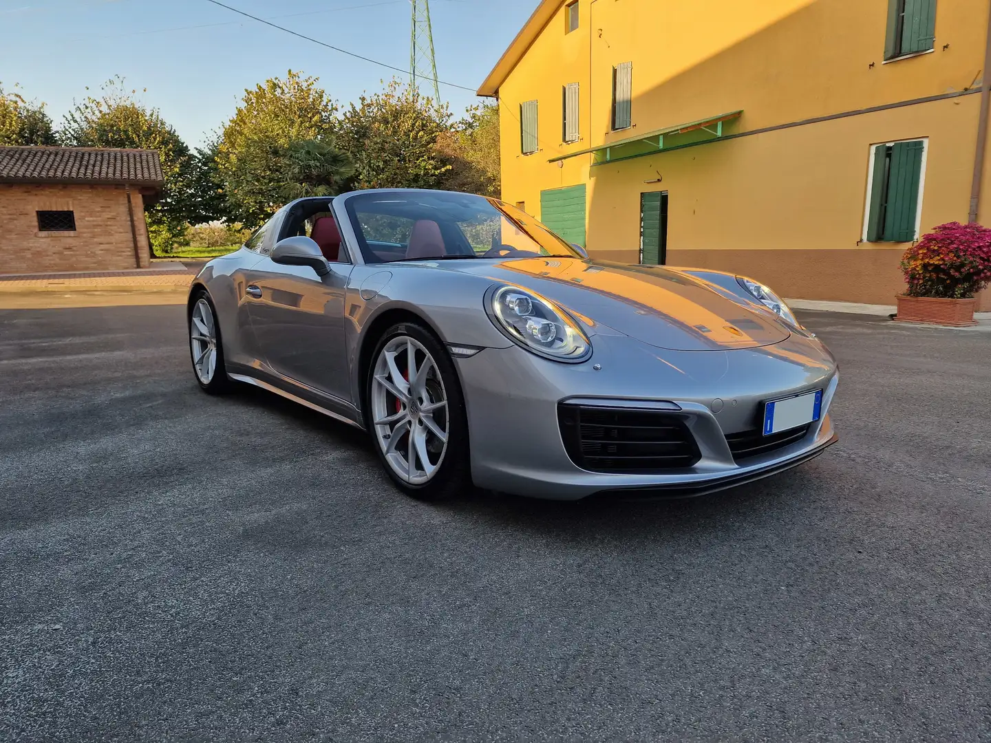 Porsche 991 TARGA 4S Argento - 1