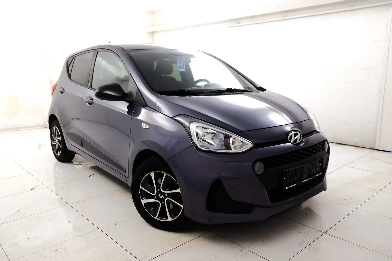 Hyundai i10 1.0i # AIRCO, BLUETOOTH, CRUISE, USB Gris - 1