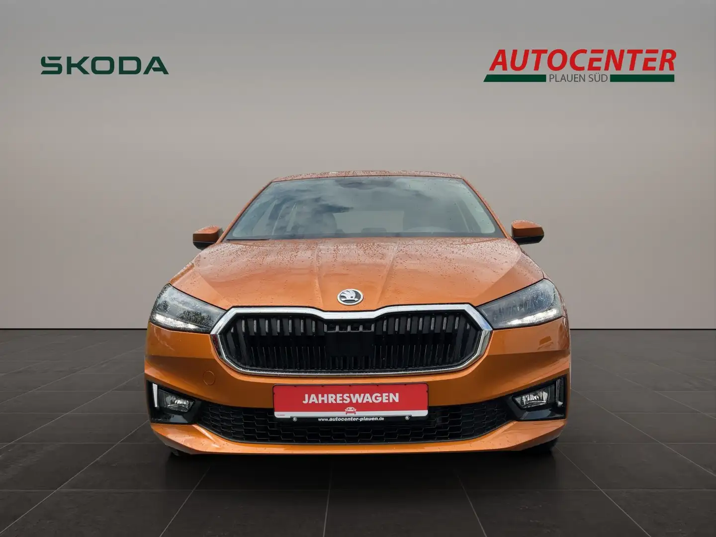 Skoda Fabia Selection Naranja - 2