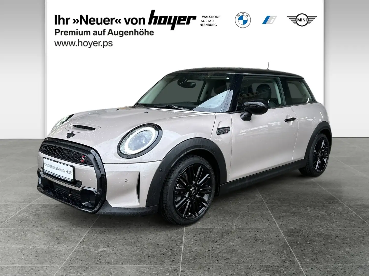 MINI Cooper S Hatch DAB LED RFK Navi Komfortzg. ACC Grau - 1