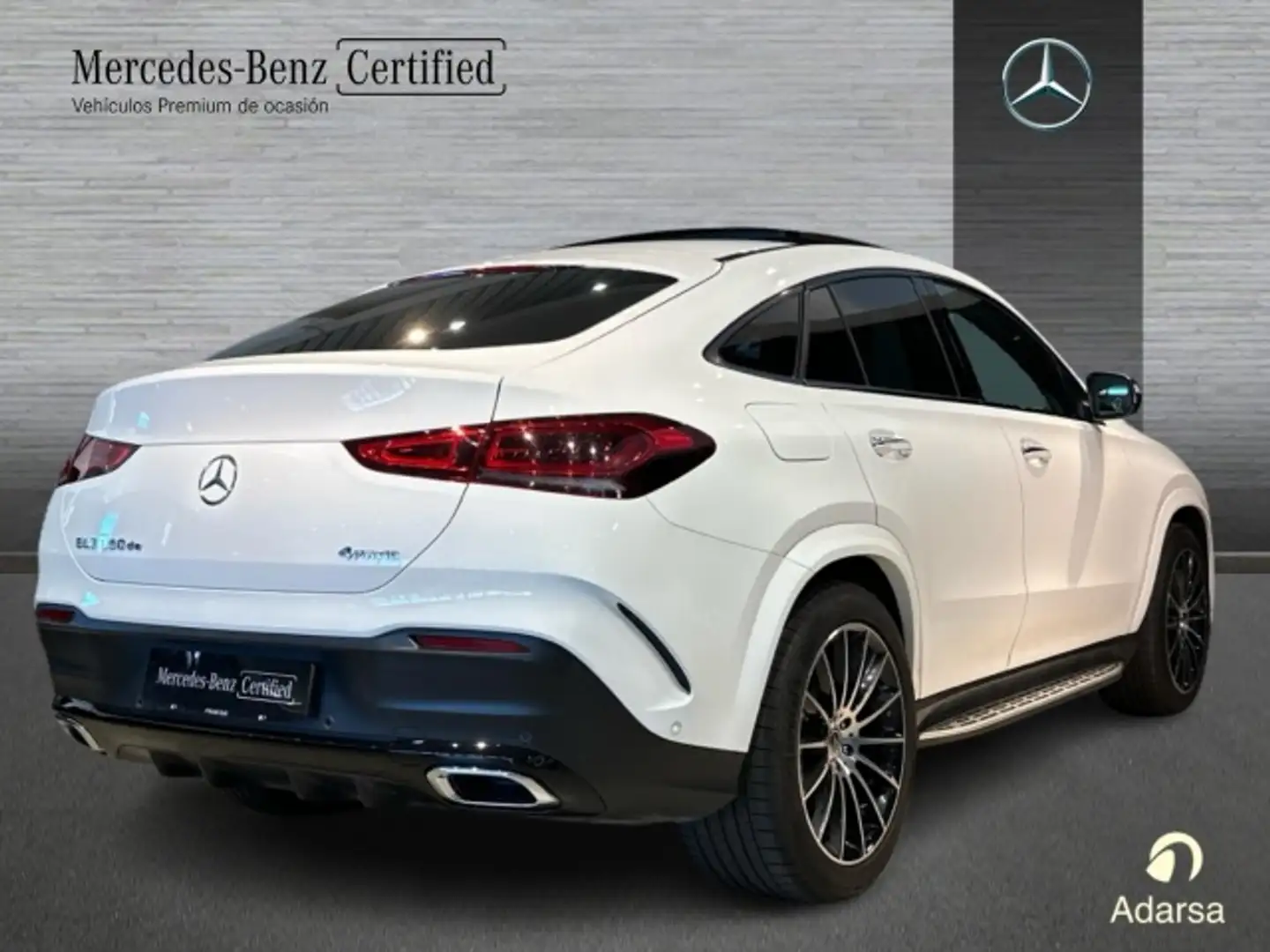 Mercedes-Benz GLE 350 Coupé 350de 4Matic Aut. Blanco - 2