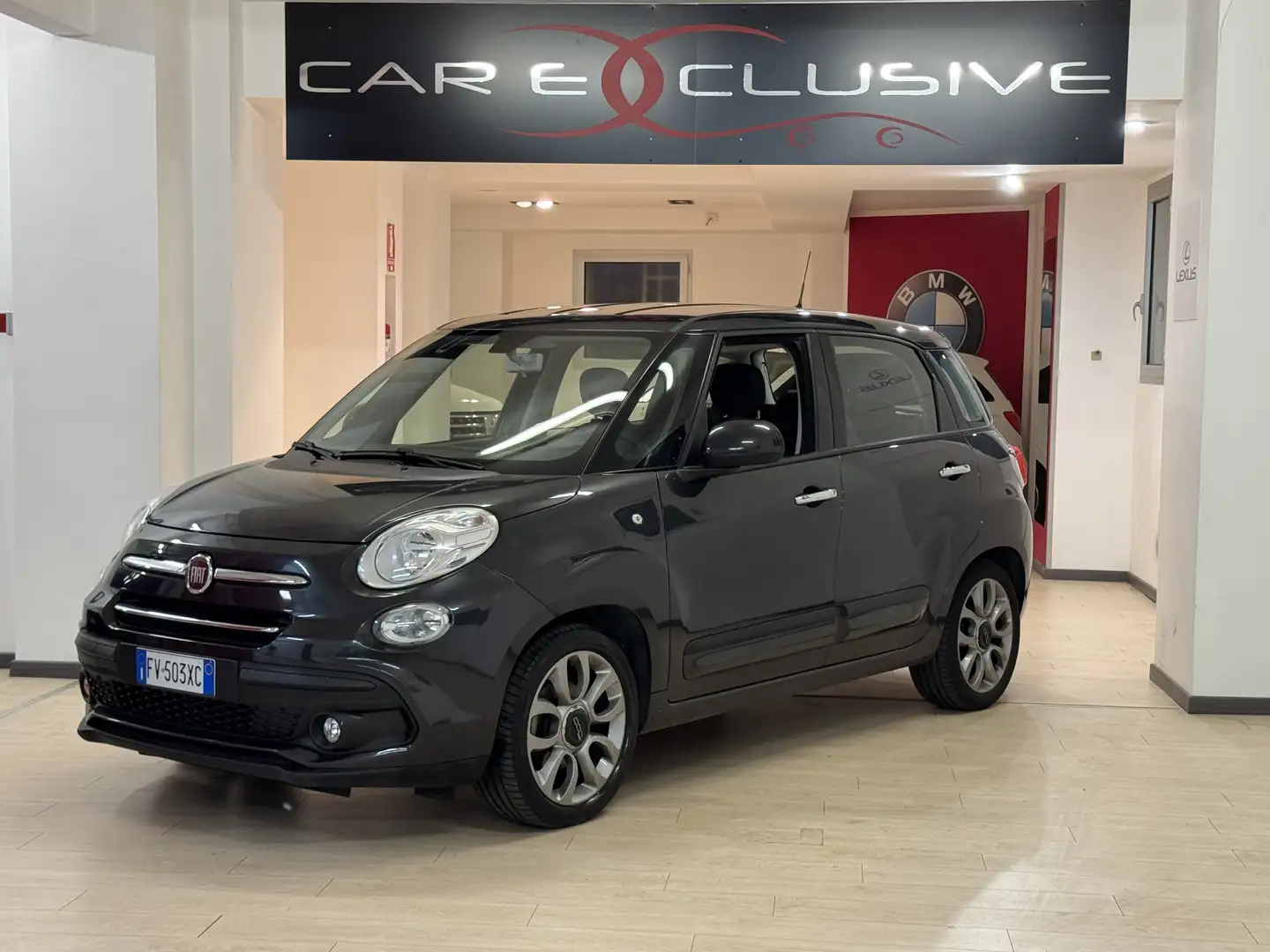 Fiat 500L 1.4 GPL UNIPRO PELLE CAMERA PERMUTE GARANTITA Gris - 1