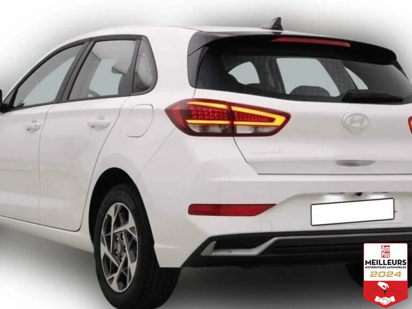 Hyundai i30 I30 1.0 T-GDi 100 DCT Go Blanc - 1
