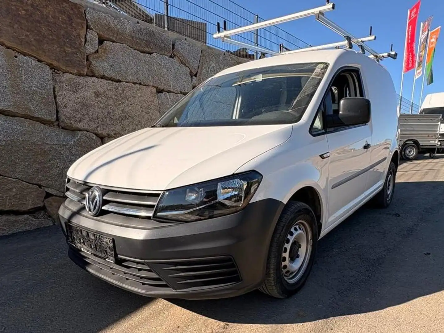 Volkswagen Caddy 2.0 TDI 13.750,- netto // wenig KM // 3x 5.950,- Weiß - 1