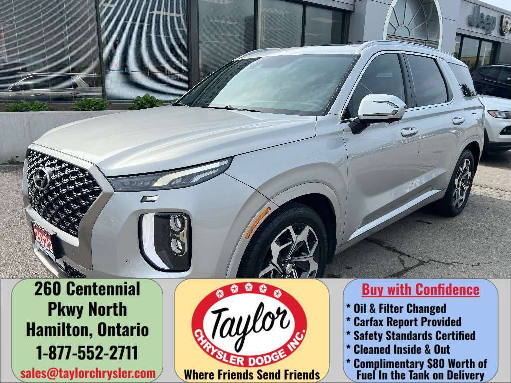 Silver 2022 Hyundai Palisade SUV / Crossover  8-Speed Automatic