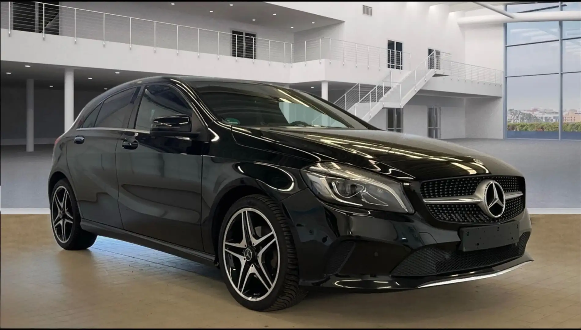 Mercedes-Benz A 180 A180 Score 7G-DCT-AMG ALU-COMAND-R.CAM-PDC-LEDER Nero - 2
