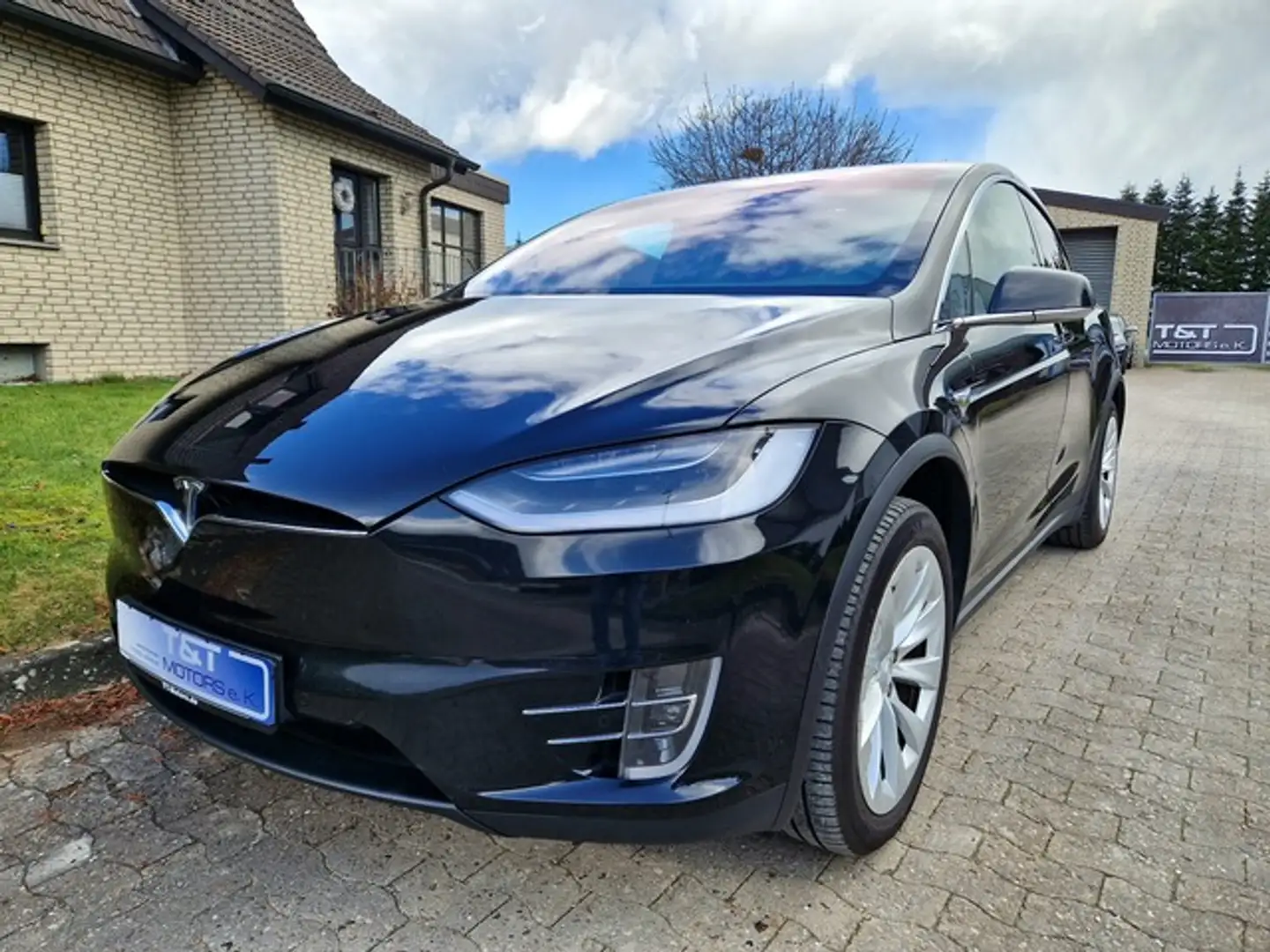 Tesla Model X Long Range*6Sitze*AHK*Kaltwetter*AP3* Zwart - 1