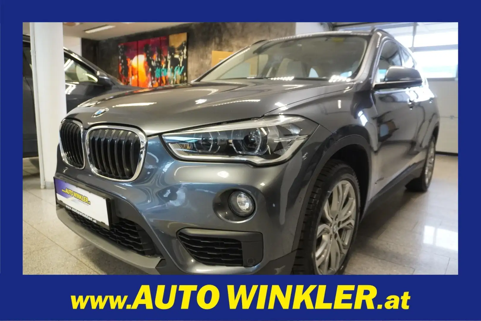 BMW X1 xDrive 18d Advantage Aut. LED/Navi/18“/Kamera Grau - 1