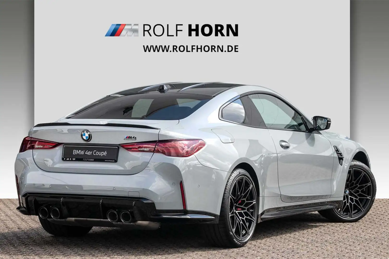 BMW M4 Competition M xDrive HUD Klima 360 el. Sitze Grau - 2