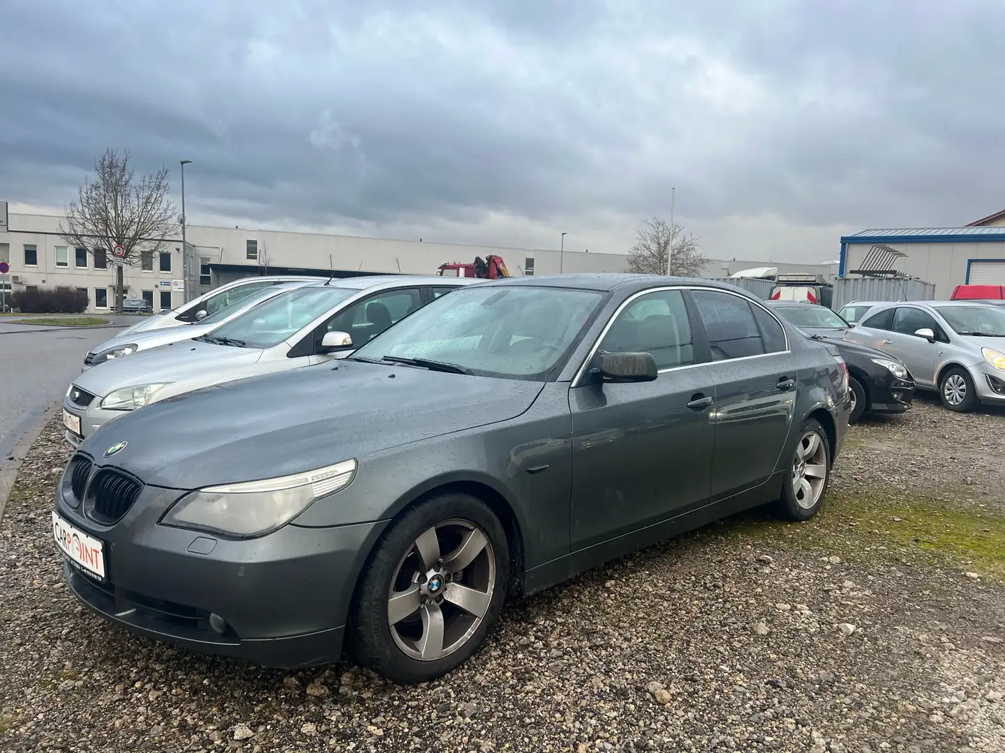 BMW 525 *E60*Benzin*Automatik*Navi*Xenon*Leder*ALU*SHD* Gris - 2
