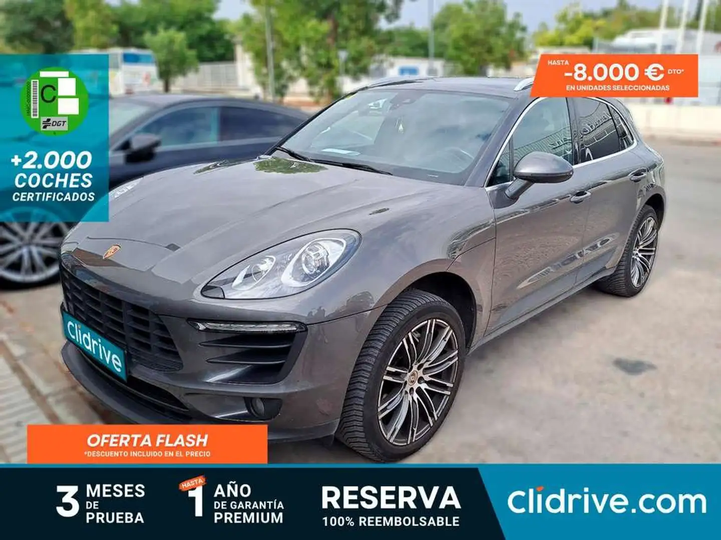 Porsche Macan S Diesel Aut. Gris - 1