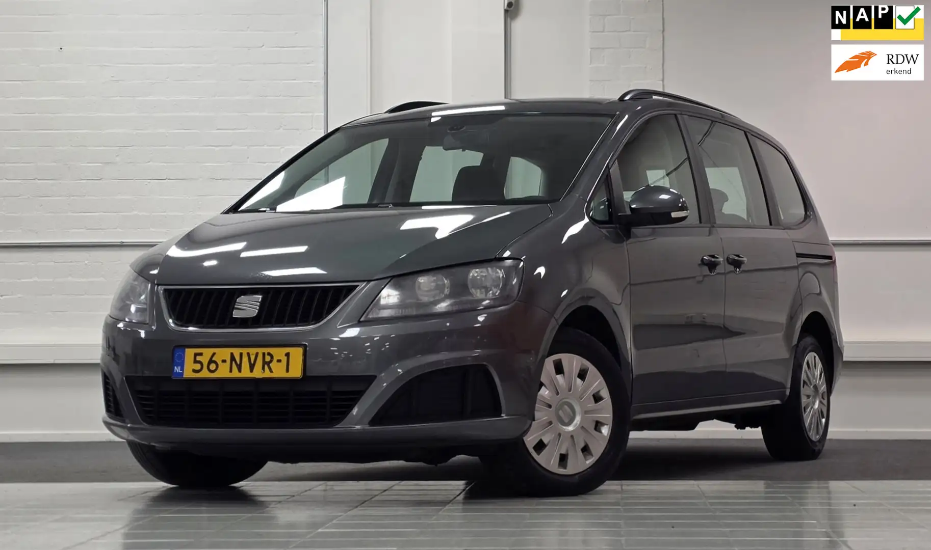 SEAT Alhambra 1.4 TSI Reference 2e Eigenaar Nieuwe APK Garantie Gris - 1