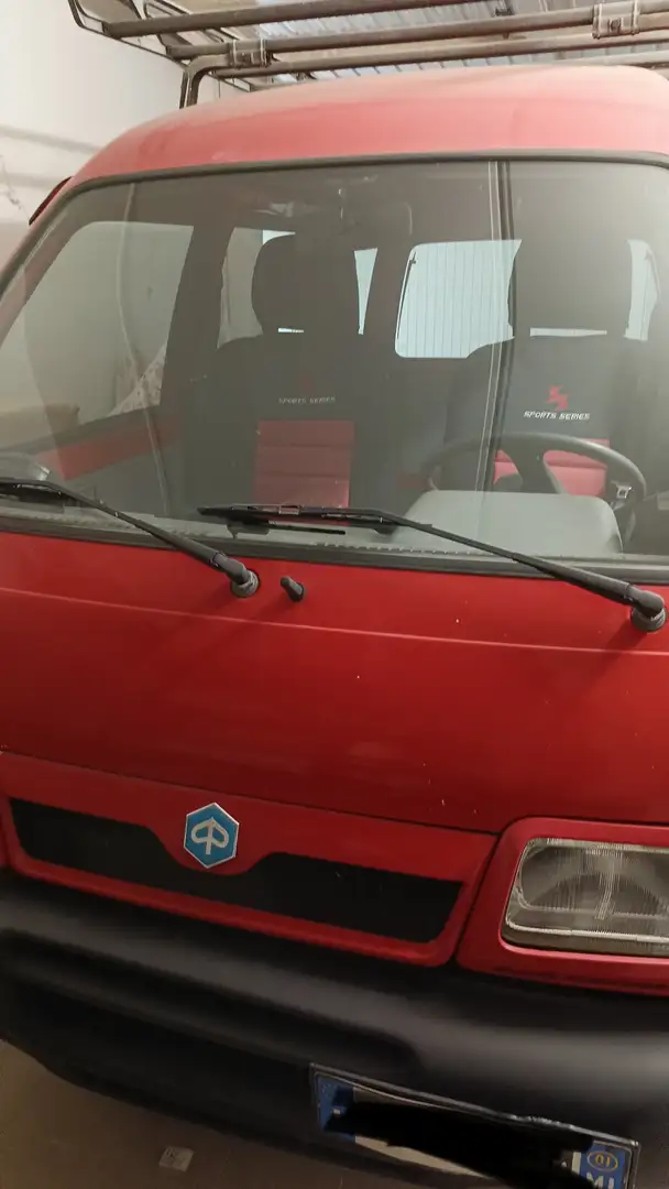 Piaggio Porter furgone Rojo - 1