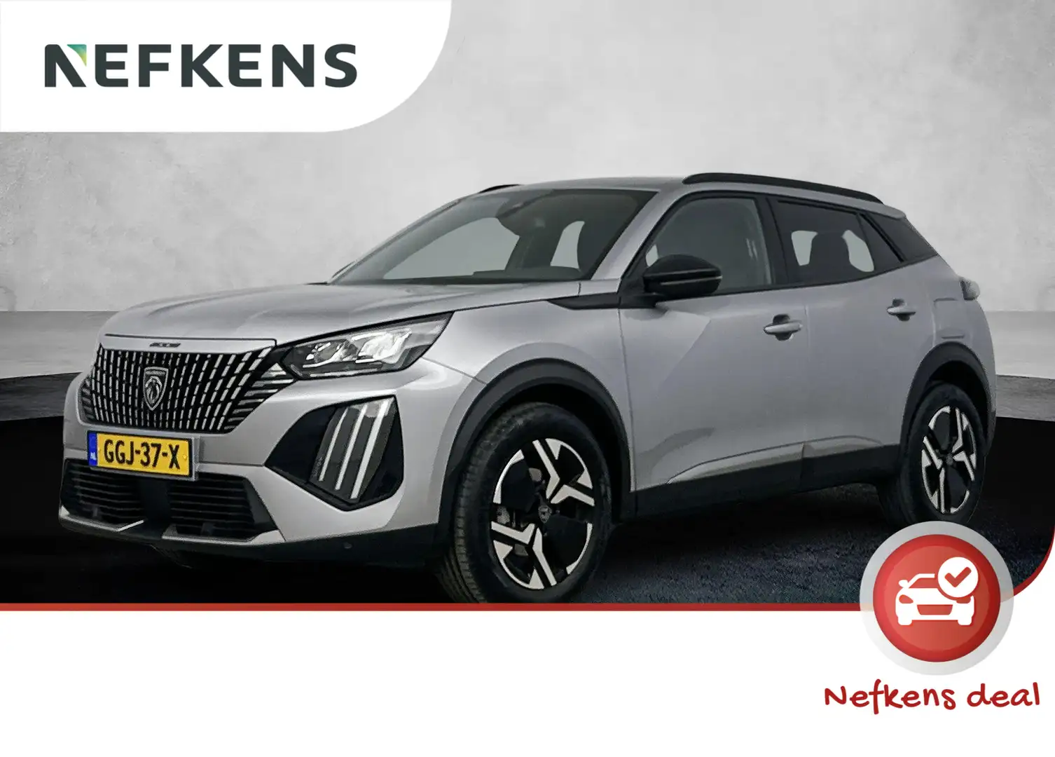 Peugeot 2008 SUV 1.2 100 pk Allure | Navigatie | Camera | Apple Grijs - 1