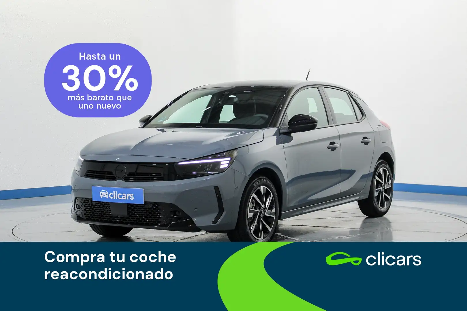 Opel Corsa 1.2T XHL S/S GS 100 Gris - 1