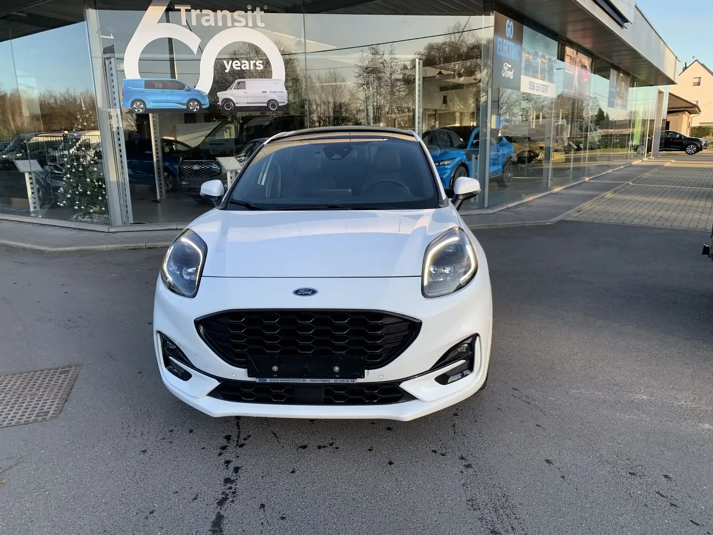 Ford Puma Ecoboost mHEV ST-Line X AUT Blanc - 1