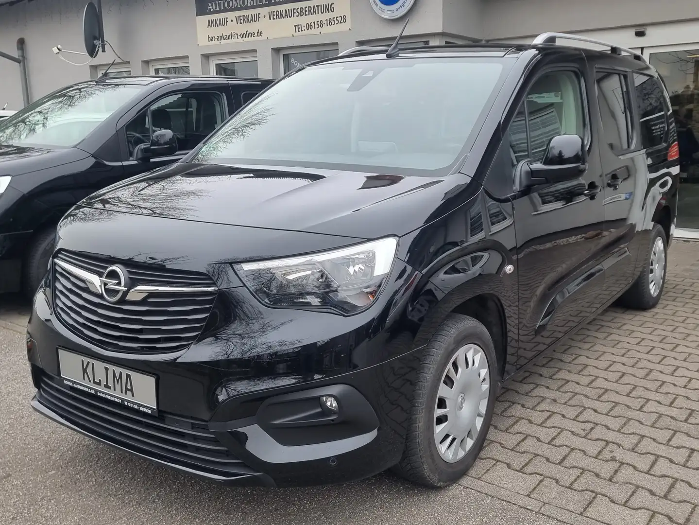 Opel Combo Life 1.2 Turbo AHK  7 Sitze aus 1. Hand Schwarz - 1