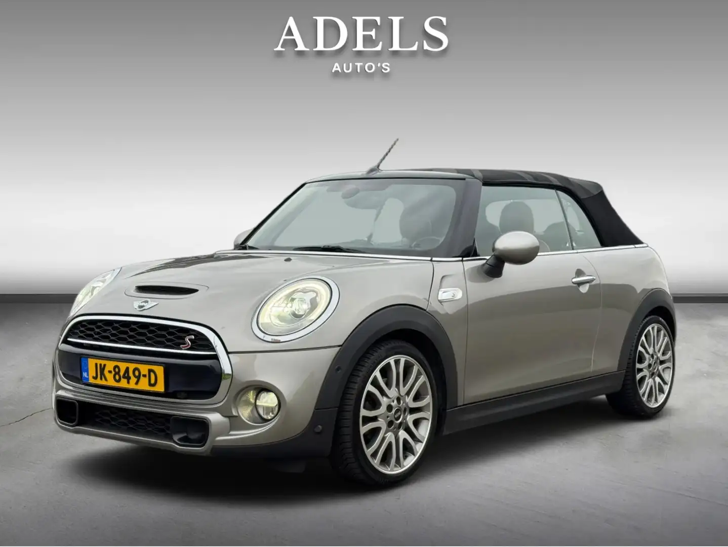 MINI Cooper S Cabrio Mini 2.0 Chili Union Jack Sportuitlaat HUD Harman Gris - 2