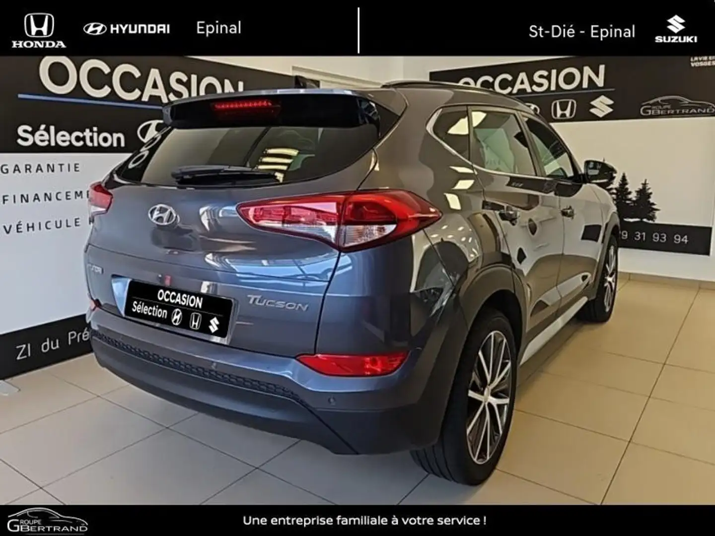 Hyundai TUCSON 1.7 CRDI 115ch Edition #Mondial 2WD Gris - 2