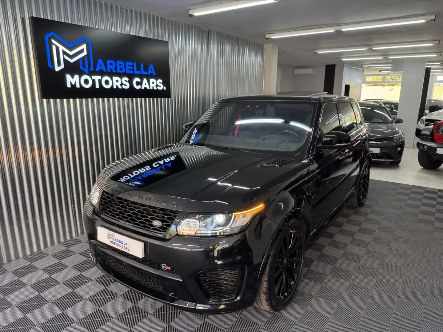 Land Rover Range Rover Sport 5.0 V8 SC SVR Aut. Negro - 1