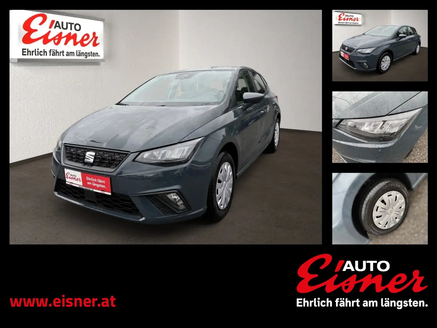 SEAT Ibiza 1.0 Reference Edition SEAT Full Link WIFI Bleu - 1