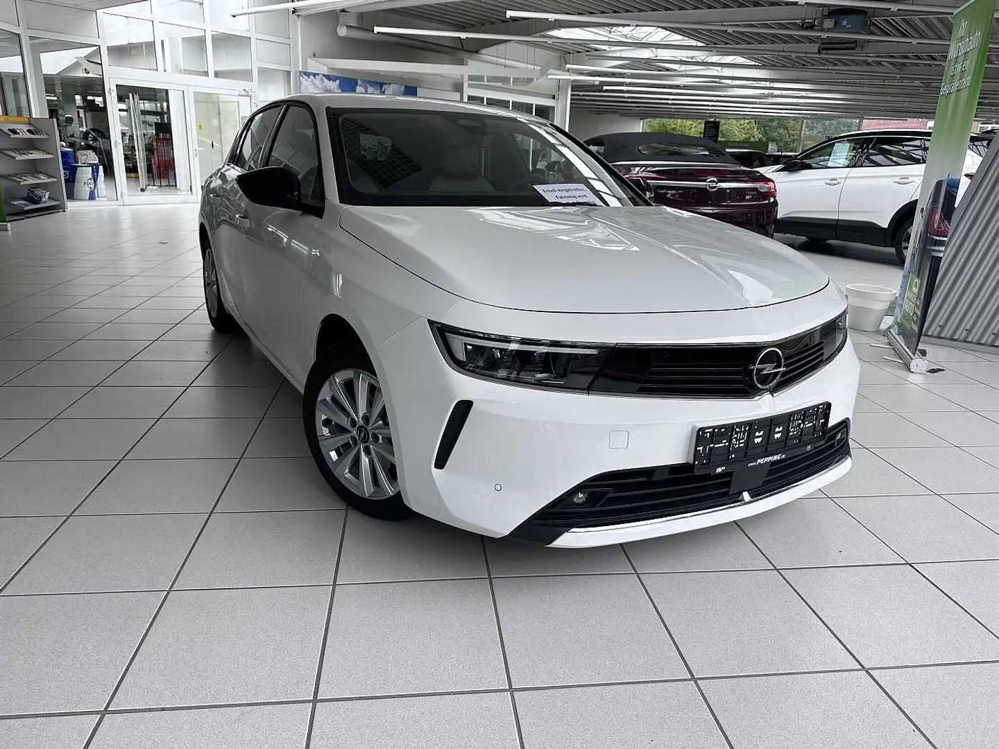 Opel Astra 1.2 Turbo Elegance*Alu*LED* Weiß - 2