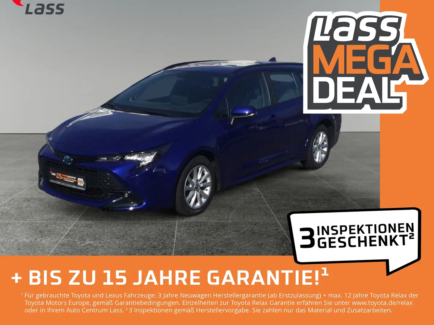 Toyota Corolla TS 1.8 Hybrid Comfort +Komfort-Paket+Navi Blauw - 1