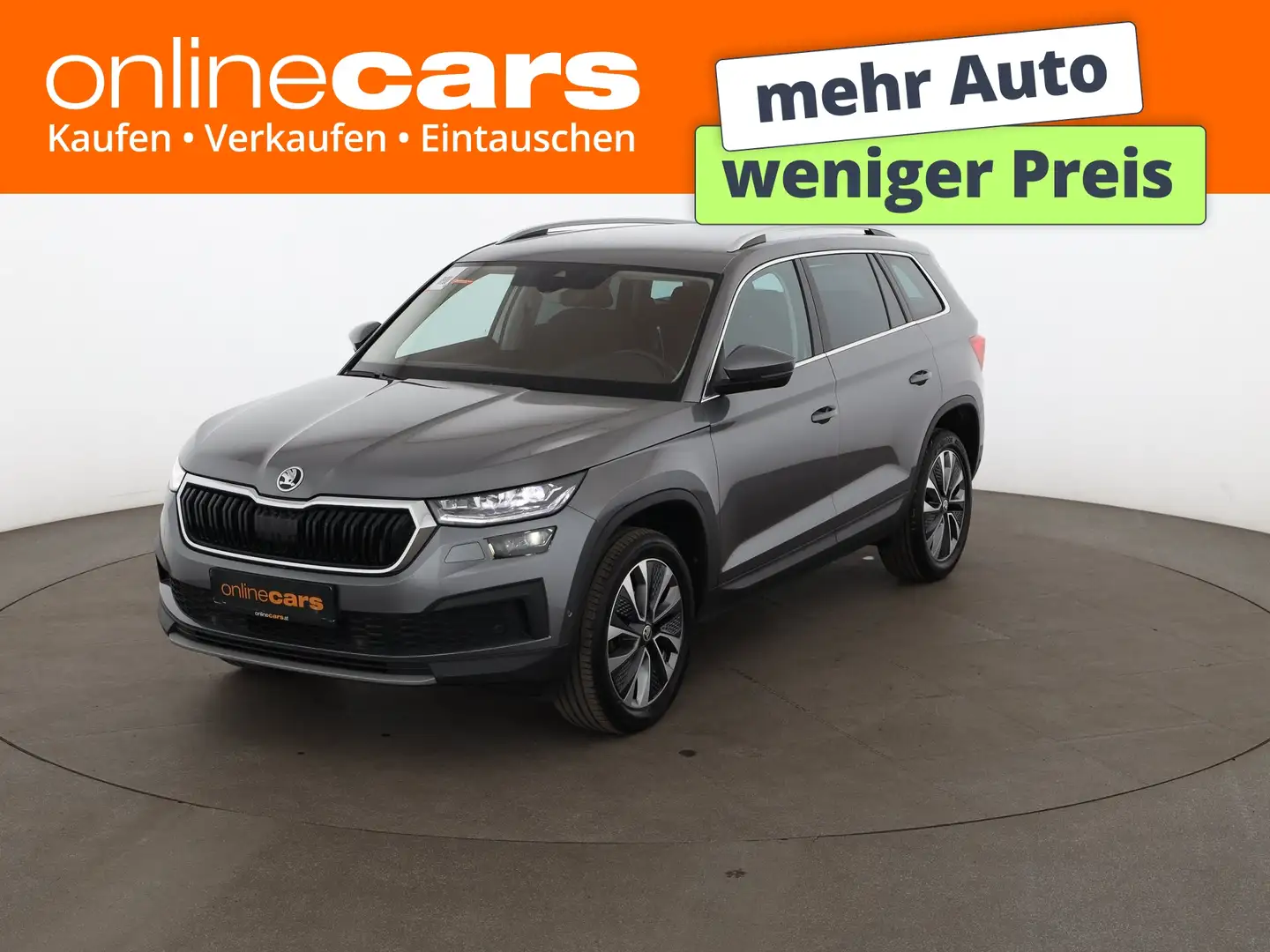 Skoda Kodiaq 2.0 TDI Tour Aut MATRIX RADAR NAVI SITZHZG Grau - 1
