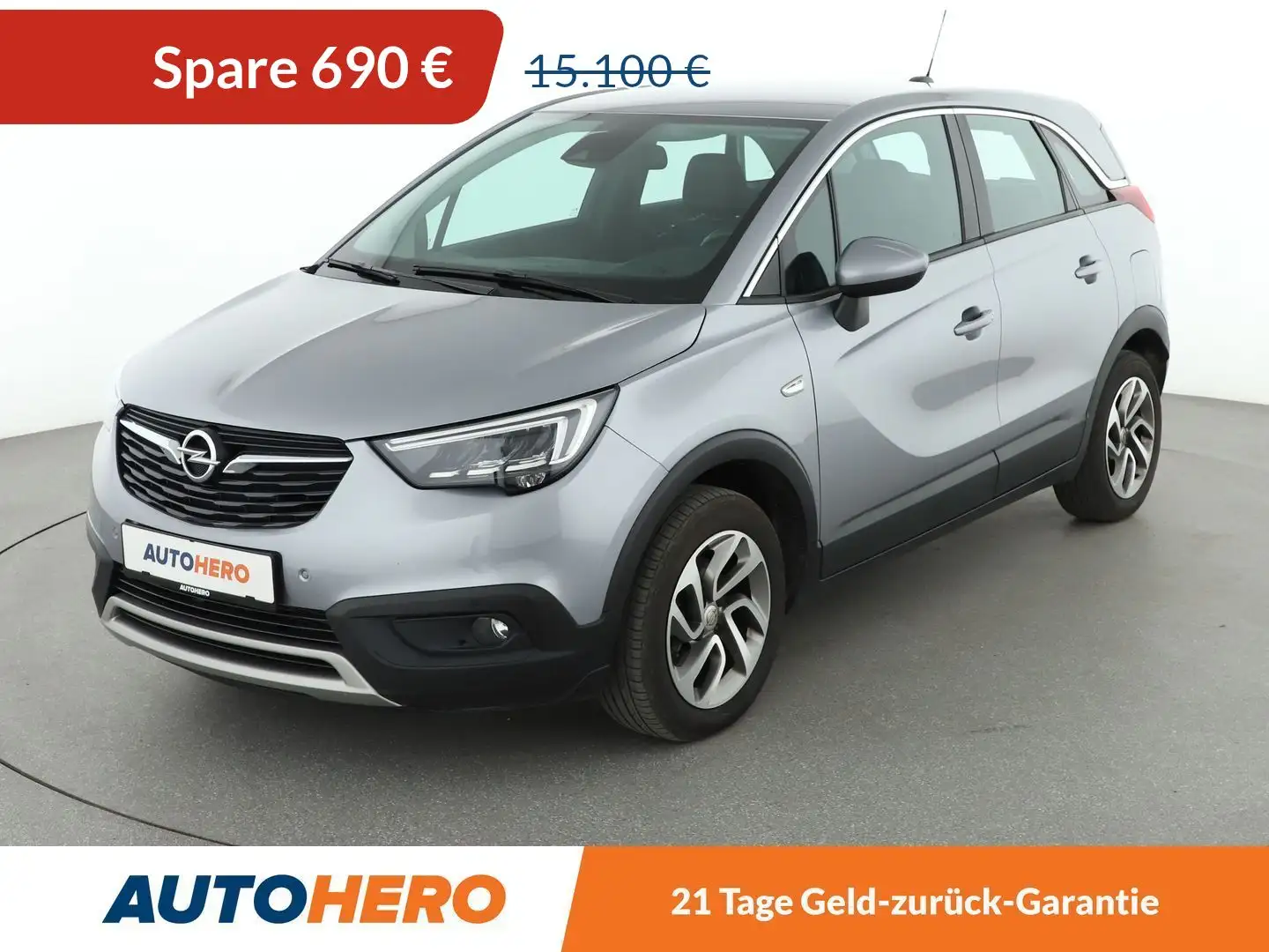 Opel Crossland X 1.5 CDTI INNOVATION Aut.*NAVI*PDC*TEMPO*SHZ* Grau - 1
