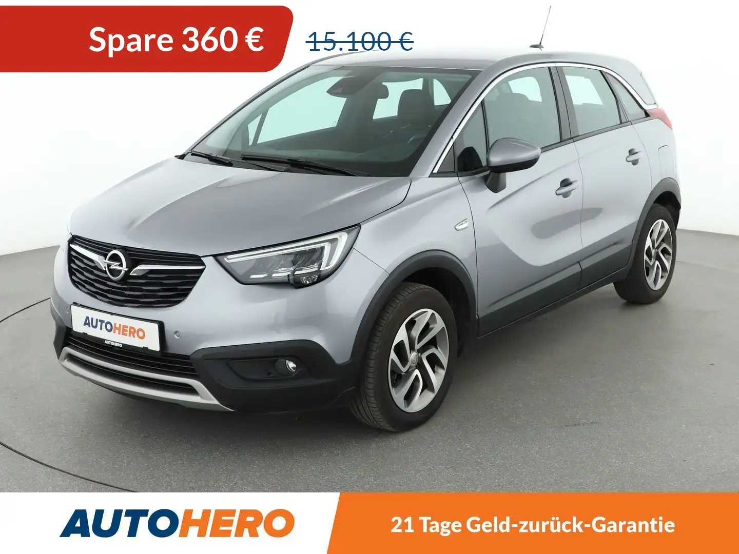 Opel Crossland X 1.5 CDTI INNOVATION Aut.*NAVI*PDC*TEMPO*SHZ* Grau - 1